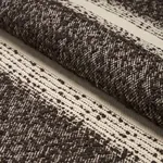 JESSEN ALPACA STRIPE fabric BROWN color by Schumacher