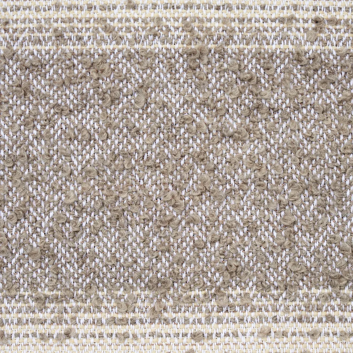 JESSEN ALPACA STRIPE fabric FOG color by Schumacher