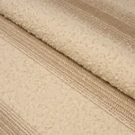 JESSEN ALPACA STRIPE fabric NATURAL color by Schumacher