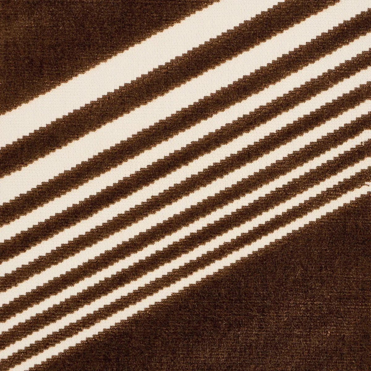 JESSIE CUT VELVET fabric SABLE color by Schumacher