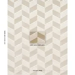 JESSIE CUT VELVET fabric SAND color by Schumacher