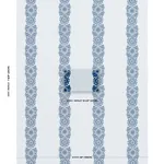 Joelle Stripe Fabric – BLUE | Schumacher | Wallpaper Twins Joelle Stripe fabric BLUE color by Schumacher