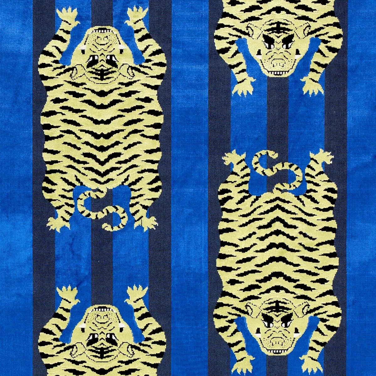 77234 | Jokhang Tiger Velvet – BLUE