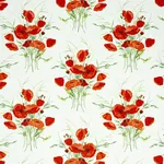 JONI CHINTZ Fabric – RED | Schumacher | Wallpaper Twins JONI CHINTZ fabric RED color by Schumacher