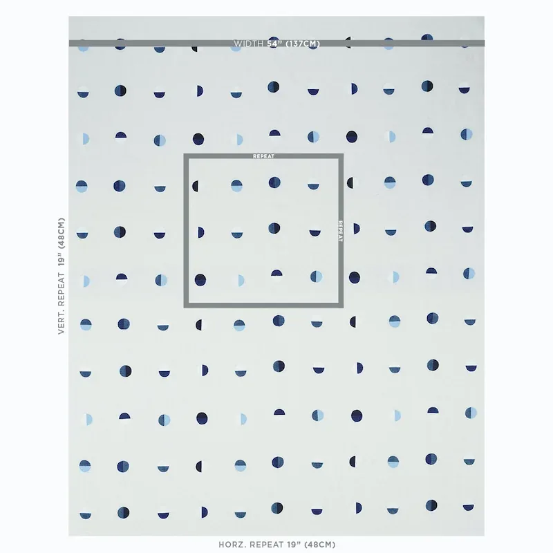 JOSHUA TREE Fabric – BLUE MOONS | Schumacher | Wallpaper Twi JOSHUA TREE fabric BLUE MOONS color by Schumacher