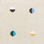 JOSHUA TREE fabric NATURAL MOONS color by Schumacher