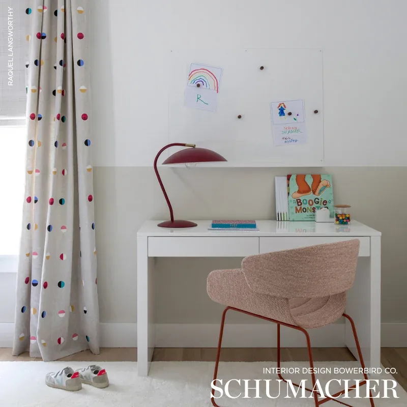 JOSHUA TREE fabric NATURAL MOONS color by Schumacher