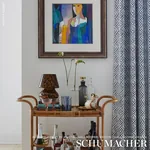 JUBILEE Fabric – BLUE | Schumacher | Wallpaper Twins JUBILEE fabric BLUE color by Schumacher
