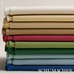 JUDY TEXTURE fabric AQUA color by Schumacher