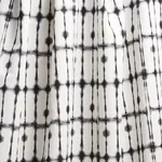 JULIE Fabric – BLACK | Schumacher | Wallpaper Twins JULIE fabric BLACK color by Schumacher