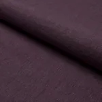 JUMI STONEWASHED LINEN Fabric – AUBERGINE | Schumacher | Wal JUMI STONEWASHED LINEN fabric AUBERGINE color by Schumacher