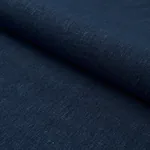 JUMI STONEWASHED LINEN fabric NAVY color by Schumacher