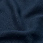 JUMI STONEWASHED LINEN fabric NAVY color by Schumacher