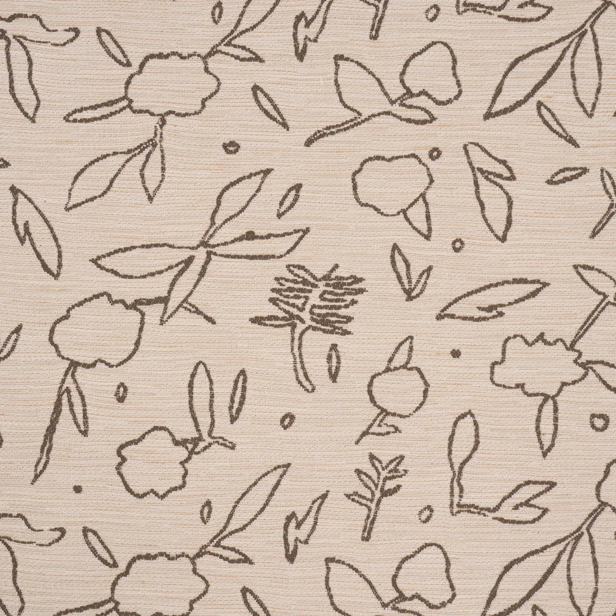 JUNGLE VINE fabric OAT color by Schumacher