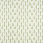 JUNIPER BLOCK PRINT Fabric – GREEN | Schumacher | Wallpaper JUNIPER BLOCK PRINT fabric GREEN color by Schumacher