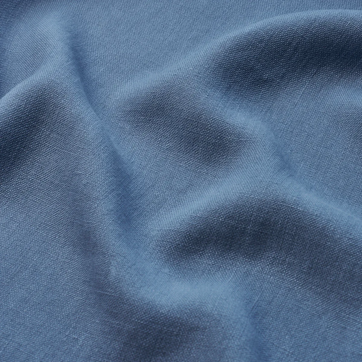 KAI LINEN Fabric – CADET | Schumacher | Wallpaper Twins KAI LINEN fabric CADET color by Schumacher