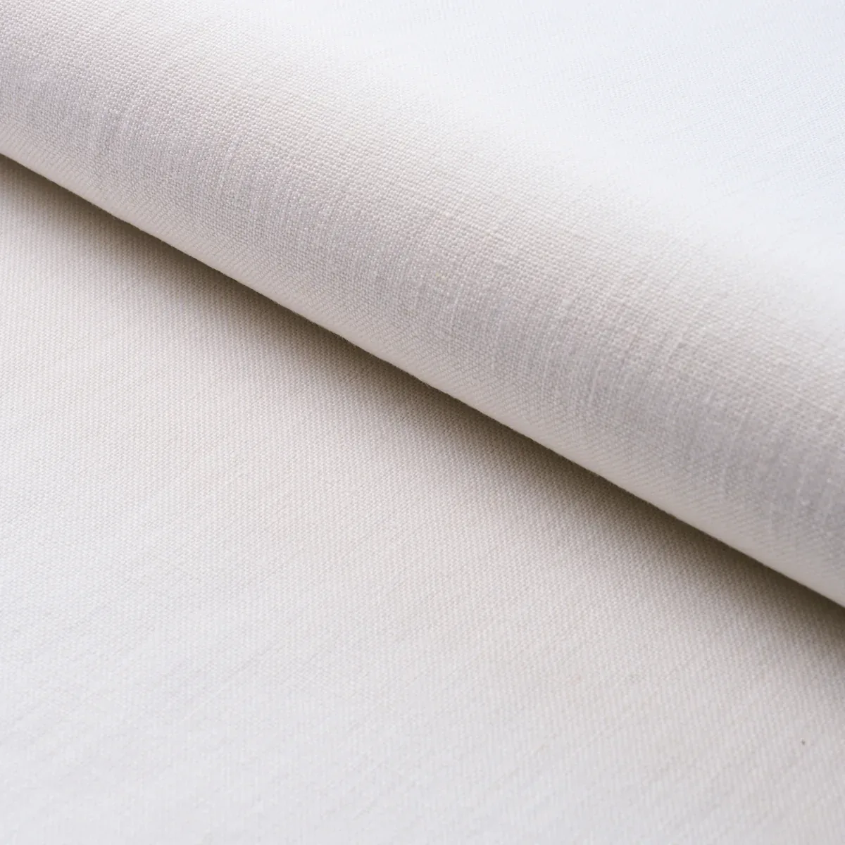 KAI LINEN fabric WHITE color by Schumacher