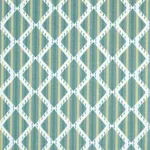 KAI STRIPED IKAT fabric GREEN color by Schumacher