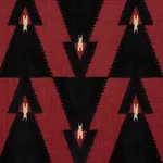 KALIDO VELVET fabric LADYBIRD color by Schumacher