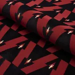 KALIDO VELVET fabric LADYBIRD color by Schumacher