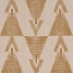 KALIDO VELVET fabric OAT color by Schumacher