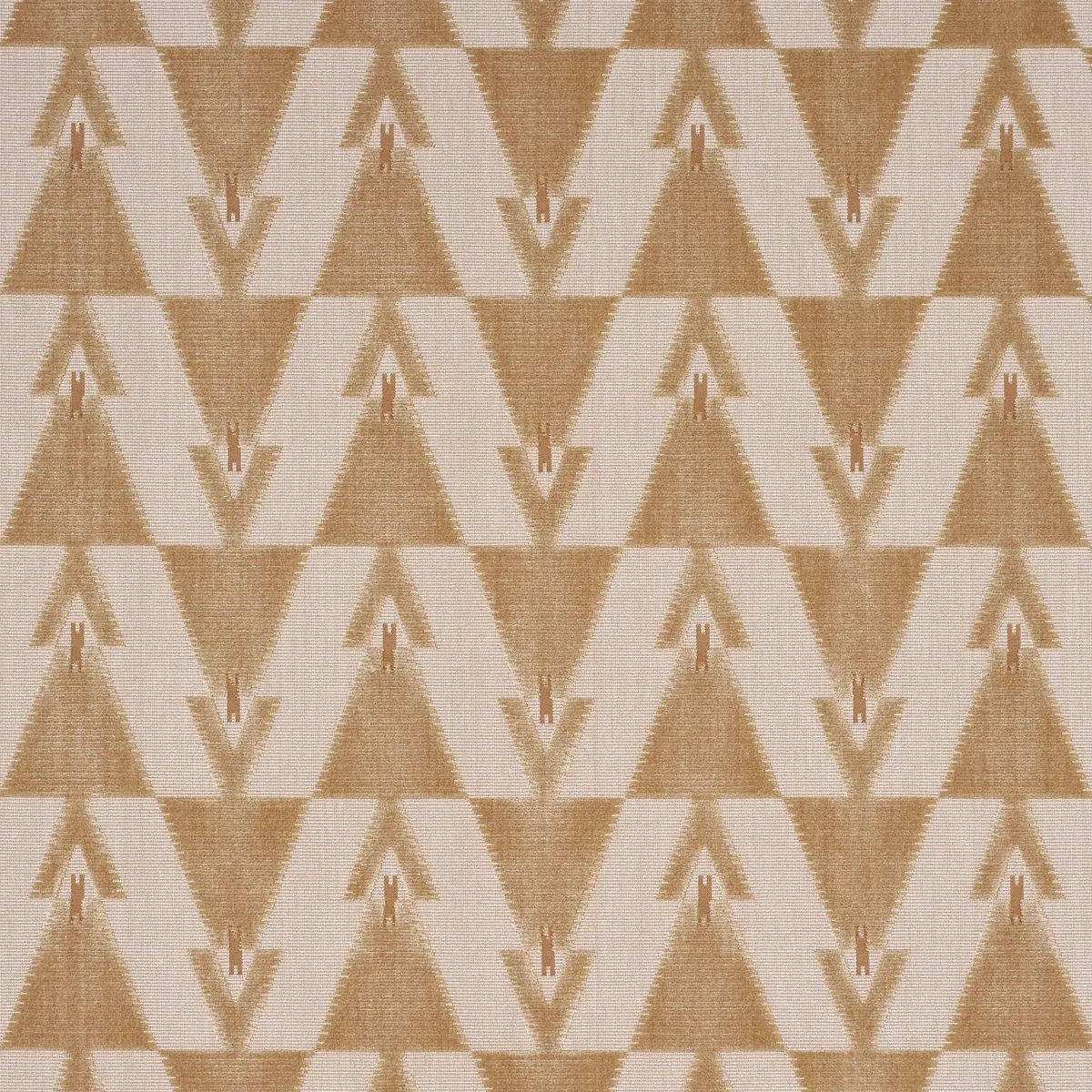 KALIDO VELVET fabric OAT color by Schumacher