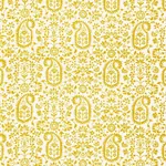 KALIKA PAISLEY PRINT fabric CITRON color by Schumacher