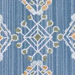 KALINDI EMBROIDERY Fabric – DENIM | Schumacher | Wallpaper T KALINDI EMBROIDERY fabric DENIM color by Schumacher