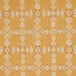 KALINDI EMBROIDERY Fabric – SAFFRON | Schumacher | Wallpaper KALINDI EMBROIDERY fabric SAFFRON color by Schumacher