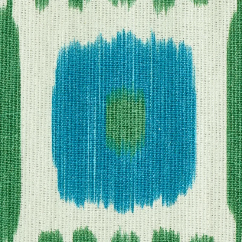 KANDIRA fabric PEACOCK color by Schumacher