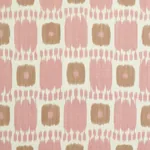 KANDIRA Fabric – PINK | Schumacher | Wallpaper Twins KANDIRA fabric PINK color by Schumacher