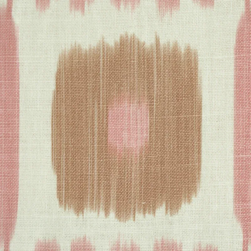 KANDIRA Fabric – PINK | Schumacher | Wallpaper Twins KANDIRA fabric PINK color by Schumacher