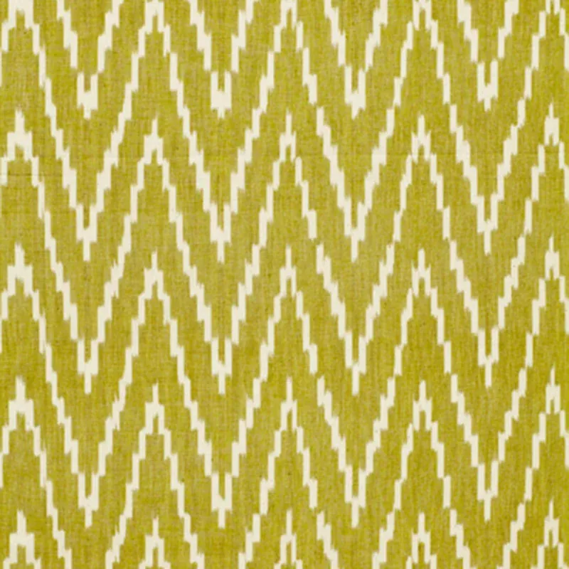 KASARI IKAT fabric PALM color by Schumacher