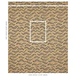 KATA Fabric – CAMEL WITH BLACK | Schumacher | Wallpaper Twin KATA fabric CAMEL WITH BLACK color by Schumacher