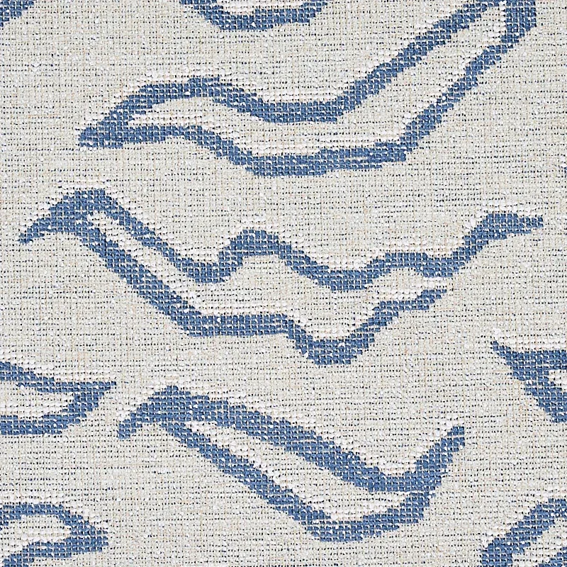 KATA Fabric – DENIM | Schumacher | Wallpaper Twins KATA fabric DENIM color by Schumacher