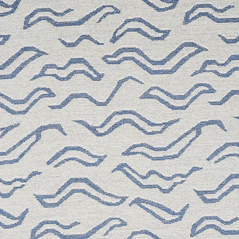 KATA fabric DENIM color by Schumacher