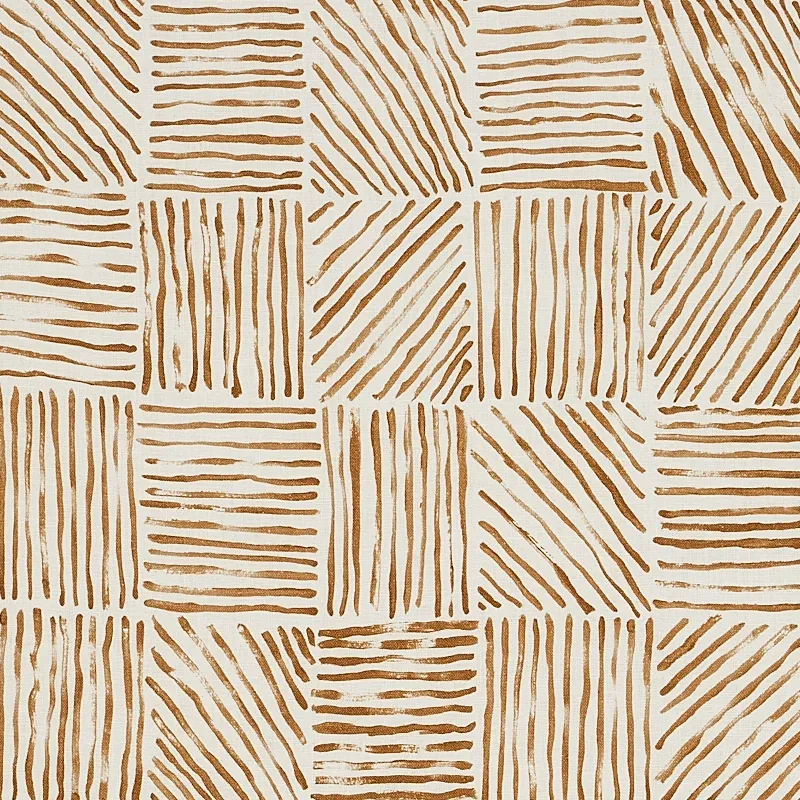 KATAMA fabric CARAMEL color by Schumacher