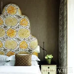 KATSUGI Fabric – GOLD AND MUSHROOM | Schumacher | Wallpaper KATSUGI fabric GOLD AND MUSHROOM color by Schumacher