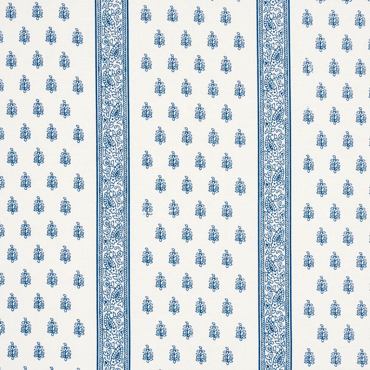 KATSURA STRIPE fabric DELFT color by Schumacher