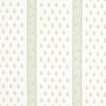 KATSURA STRIPE Fabric – LEAF | Schumacher | Wallpaper Twins KATSURA STRIPE fabric LEAF color by Schumacher