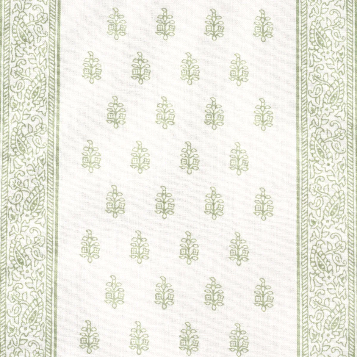 KATSURA STRIPE Fabric – LEAF | Schumacher | Wallpaper Twins KATSURA STRIPE fabric LEAF color by Schumacher