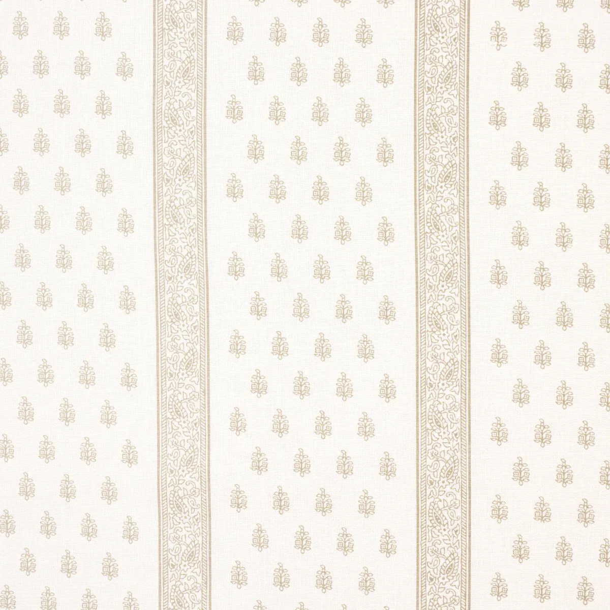 KATSURA STRIPE fabric SAND color by Schumacher