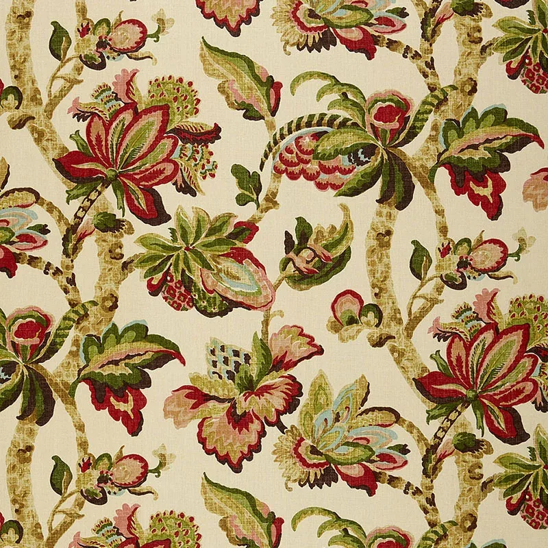 KEMSCOTT fabric BLOOM color by Schumacher