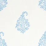 KERALA PAISLEY fabric BLUE color by Schumacher