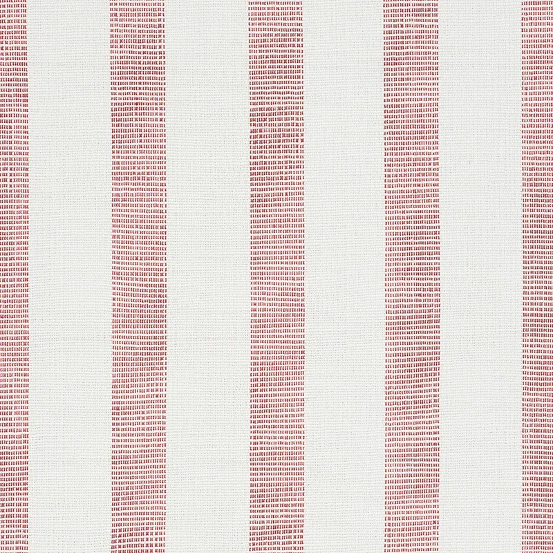 KETLEY PERFORMANCE STRIPE fabric RED color by Schumacher