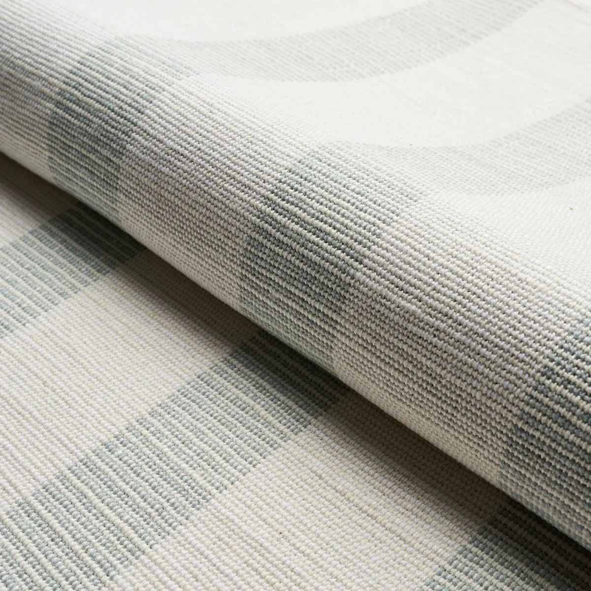 KETLEY PERFORMANCE STRIPE fabric SKY color by Schumacher