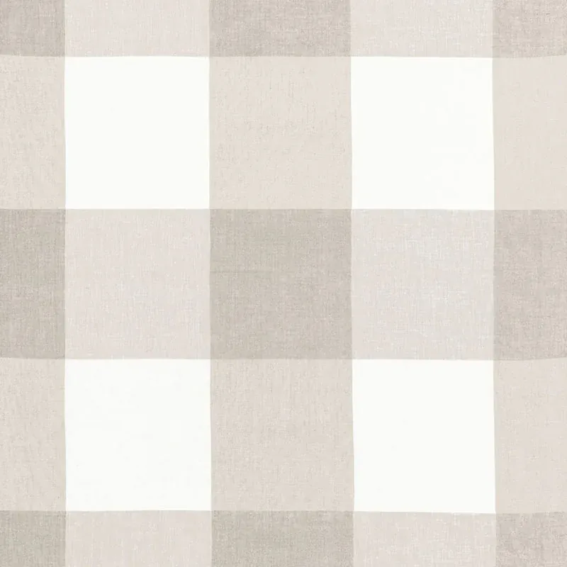 KEY LARGO CHECK fabric ZINC color by Schumacher
