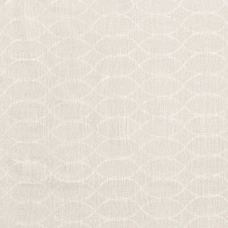 KEY LARGO SHEER INDOOR/OUTDOOR fabric VANILLA color by Schumacher