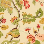 KHANTAU TREE Fabric – HONEY | Schumacher | Wallpaper Twins KHANTAU TREE fabric HONEY color by Schumacher