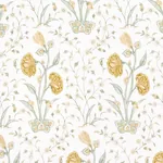 KHILANA FLORAL fabric MARIGOLD color by Schumacher